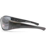 Dirty Dog Ridge Satin Black/Grey Polarised Men's Sports Sunglasses 53621