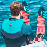 Jobe Hemi 59-Inch Adult Beginners Combo Water Skis (Red/Black)