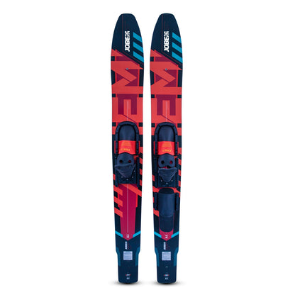Jobe Hemi 65-Inch Beginners Combo Water Skis (Red/Black)