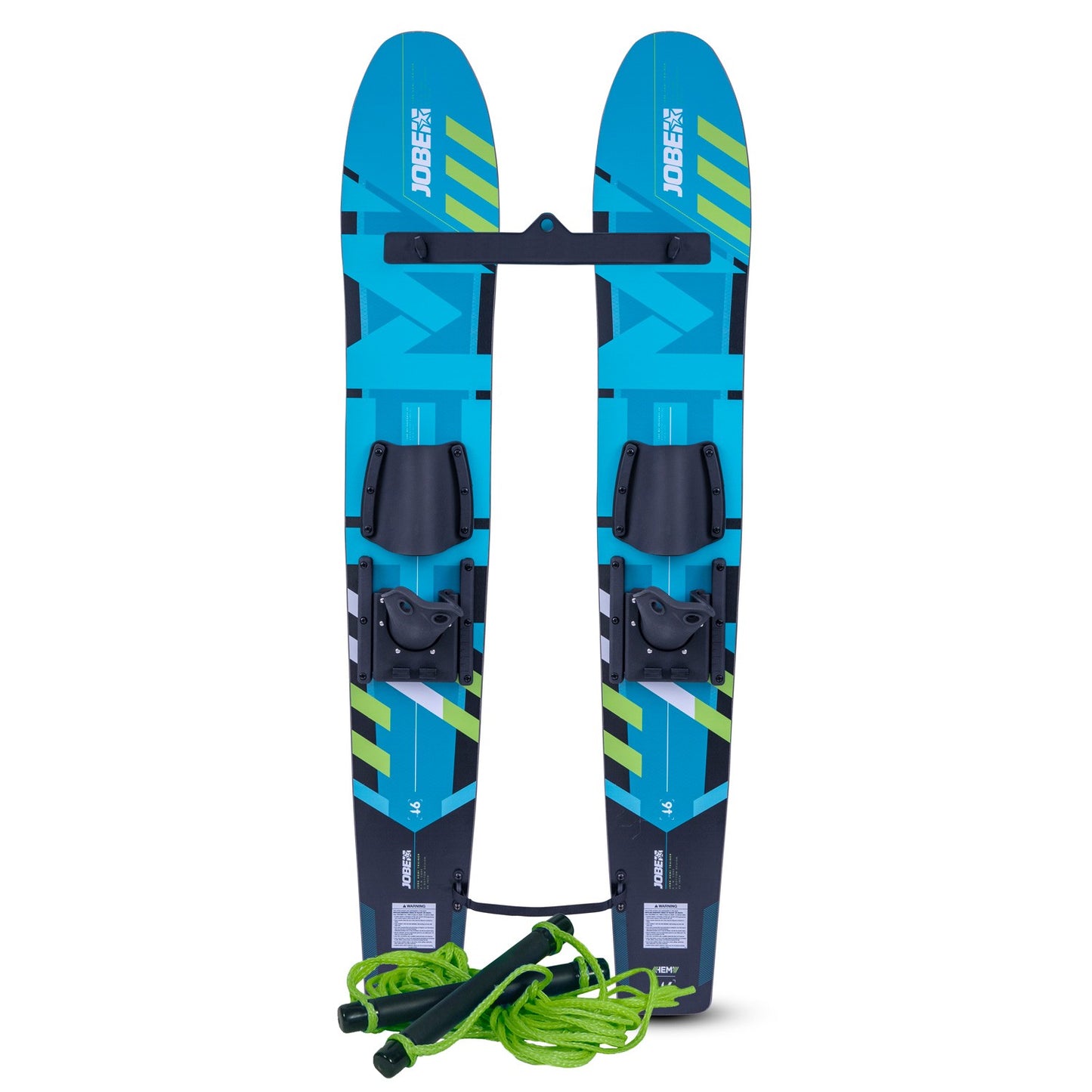 Jobe Hemi Kids 46-Inch Combo Beginner Water Ski Trainers (Blue)