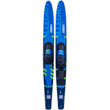 Jobe Allegre 67-inch Adult Recreational Combo Water Skis (Blue)