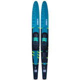 Jobe Allegre Combo Adult Recreational Water Skis 59 Inch (Teal)