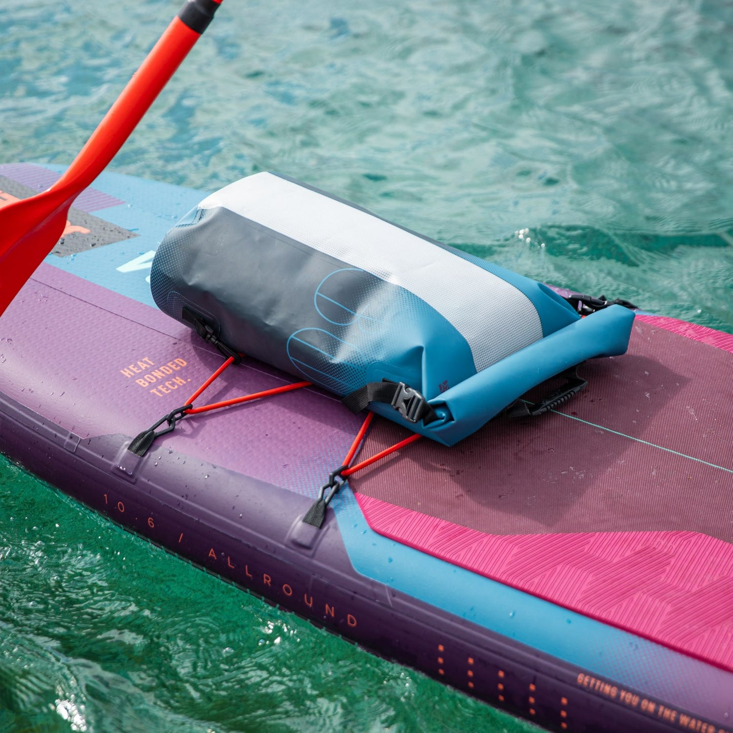 Jobe 30-Litre Waterproof PVC Roll-Top Dry Bag Backpack