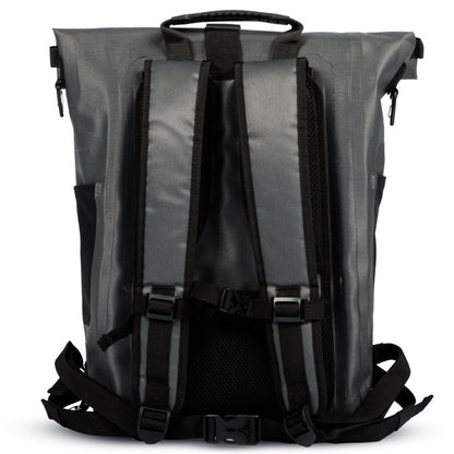 Jobe 20-Litre Waterproof Roll Top Dry Bag Backpack (Grey)