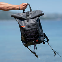 Jobe 20-Litre Waterproof Roll Top Dry Bag Backpack (Grey)