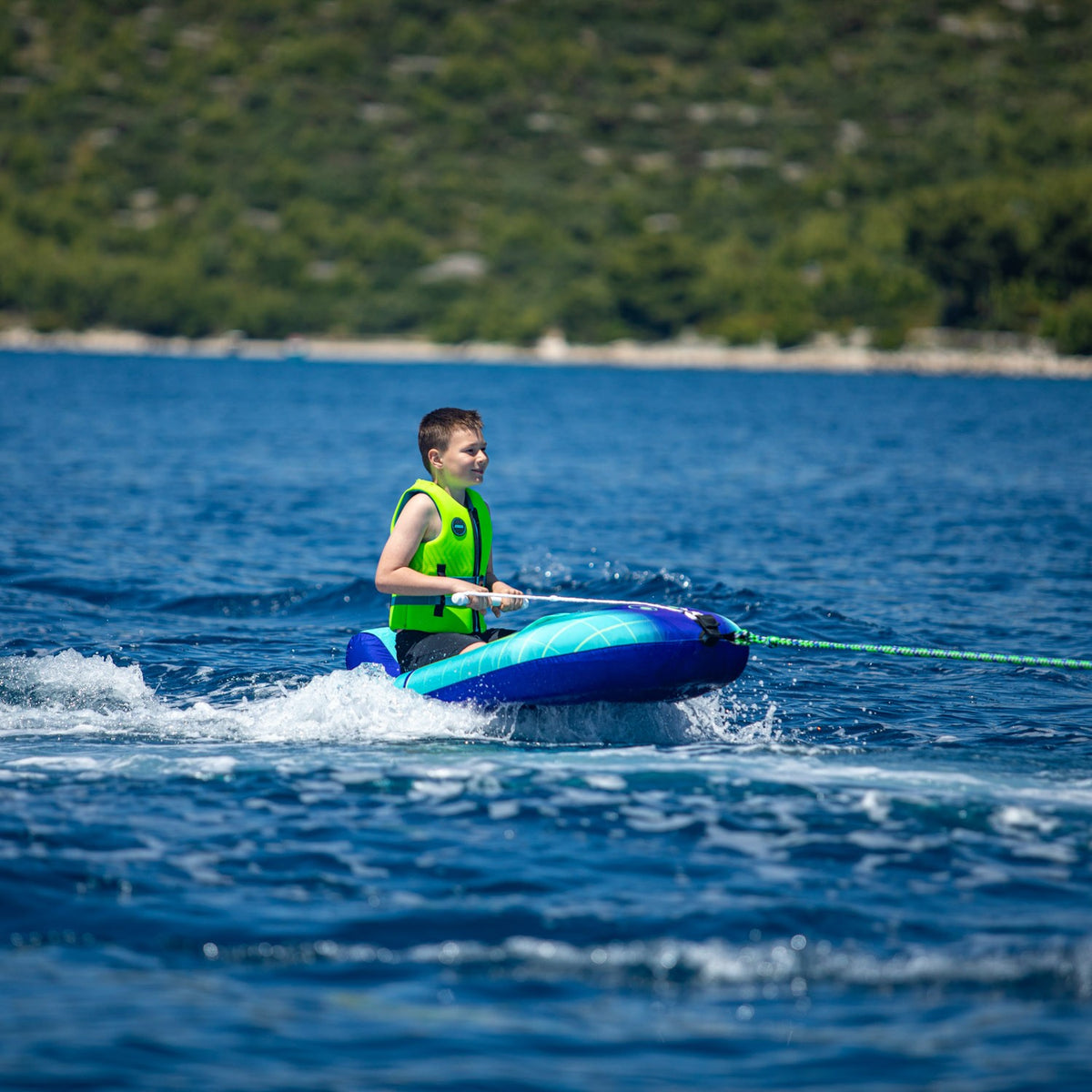 Jobe Shark 1-Person Kids Inflatable Towable Water Ski Trainer