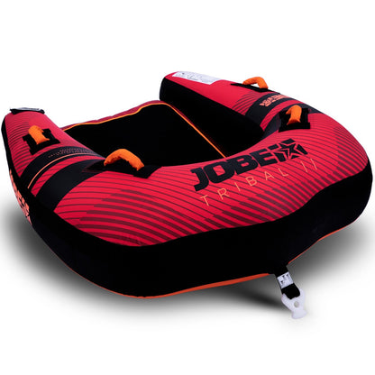 Jobe Tribal 2-Person Towable Inflatable Ski Tube (Black/Red)