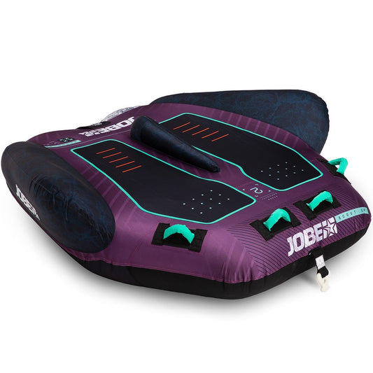 Jobe Scout 2-Person Inflatable Towable Ski Tube (Black/Purple)