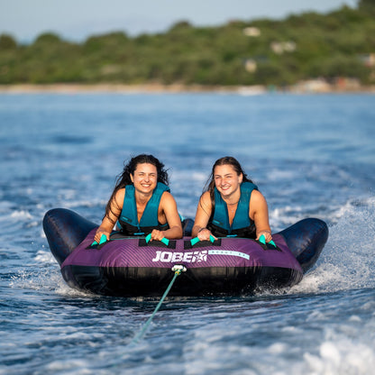 Jobe Scout 2-Person Inflatable Towable Ski Tube (Black/Purple)