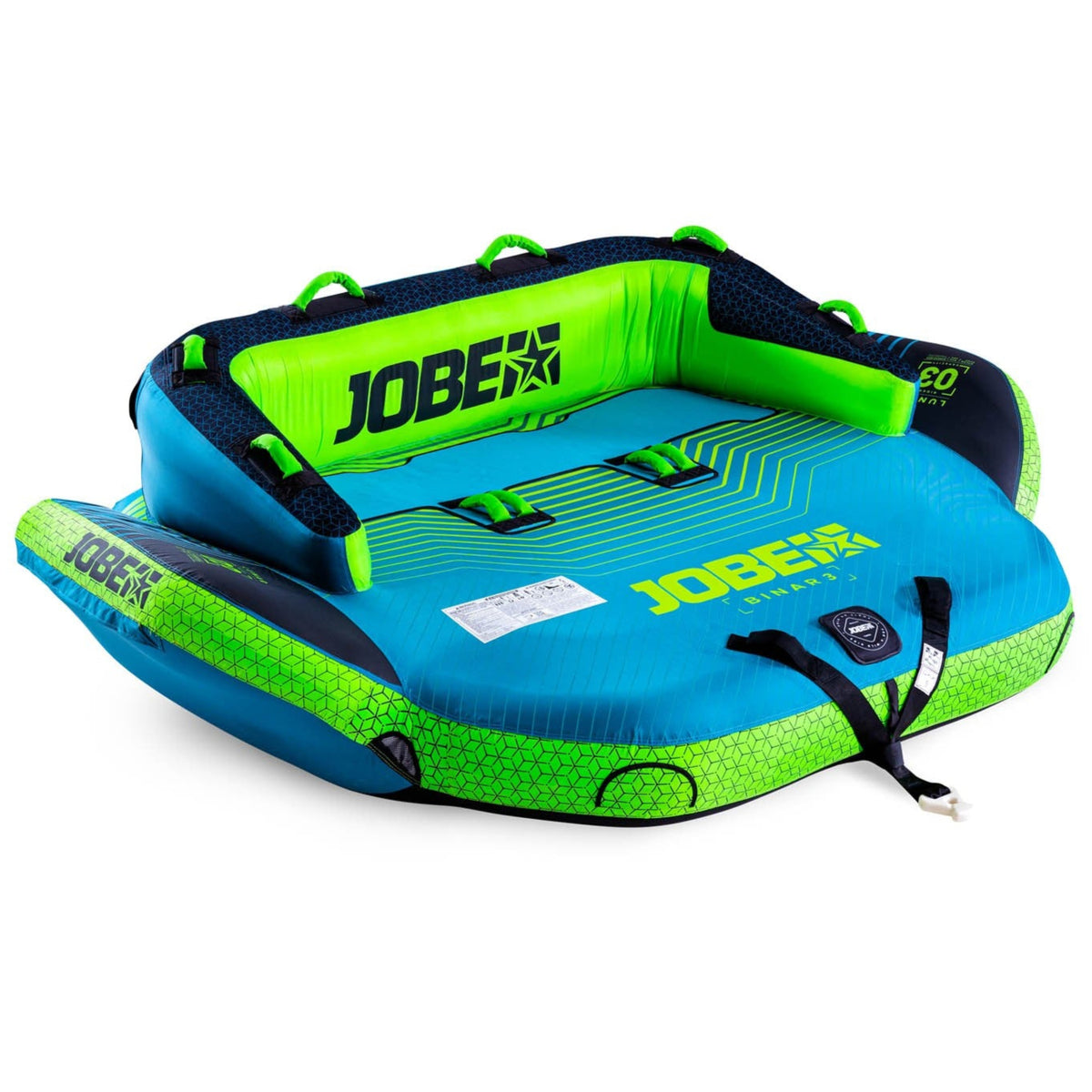 Jobe Binar 3-Person Inflatable Multi-Position Towable Ski Tube