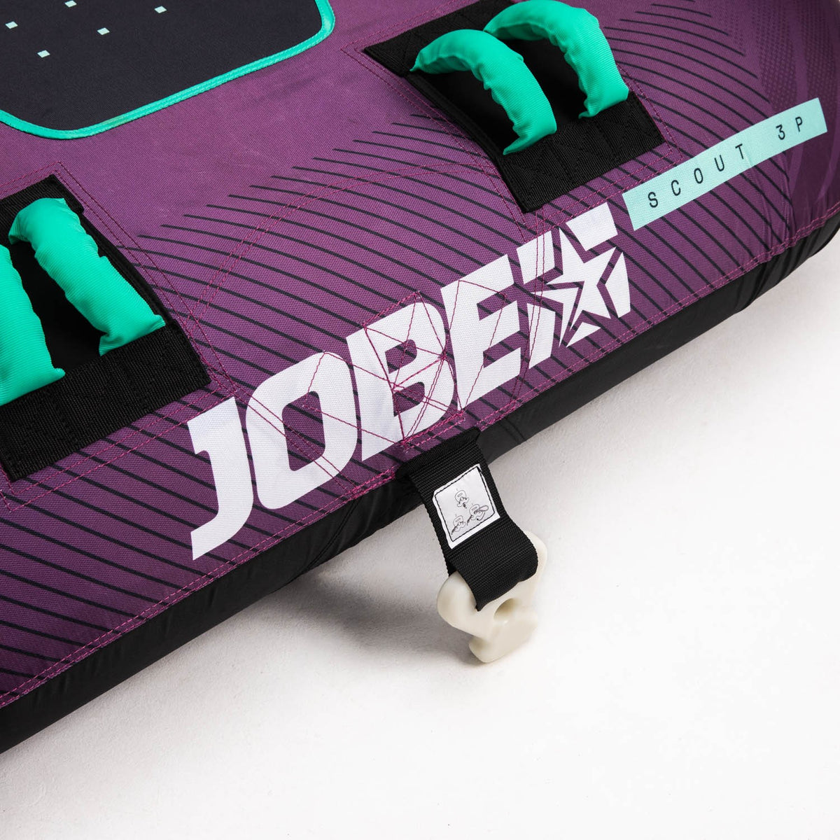 Jobe Scout 3-Person Inflatable Towable Ski Tube (Purple/Black)