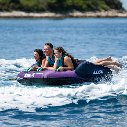 Jobe Scout 3-Person Inflatable Towable Ski Tube (Purple/Black)
