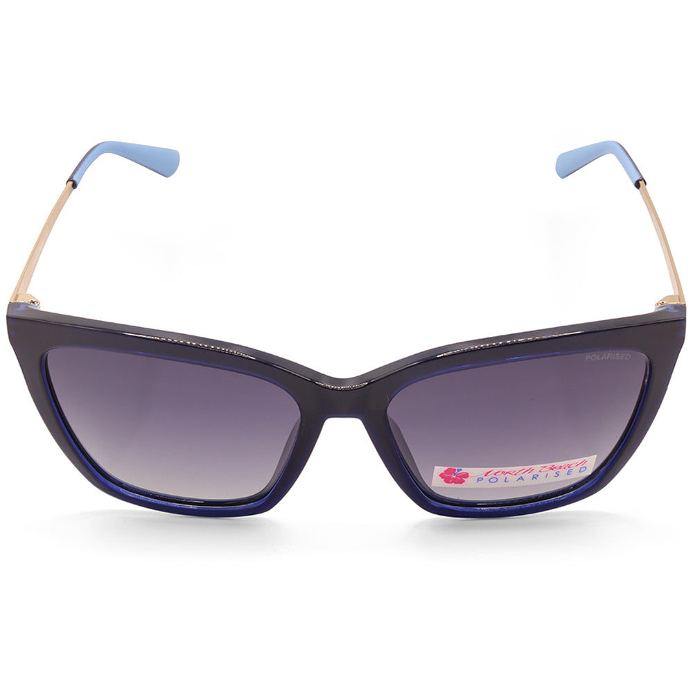 North Beach Teehani Royal/Grey Gradient Womens Polarised Sunglasses 70703