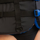 Jobe Dual 4 Buckle Unisex Adult Nylon Entry-Level 50N Life Jacket Vest (Blue)