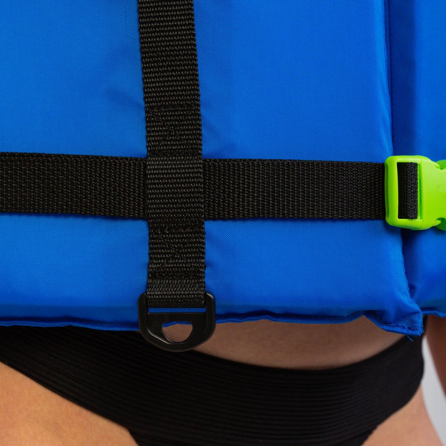 Jobe Universal Front Entry 50N Nylon Adult Life Jacket Vest (Blue)