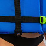 Jobe Universal Front Entry 50N Nylon Adult Life Jacket Vest (Blue)