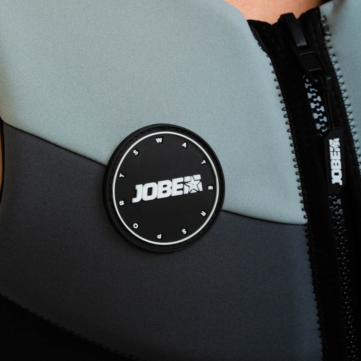 Jobe Neoprene Front-Entry 50N Men's Life Jacket Vest (Graphite Grey)