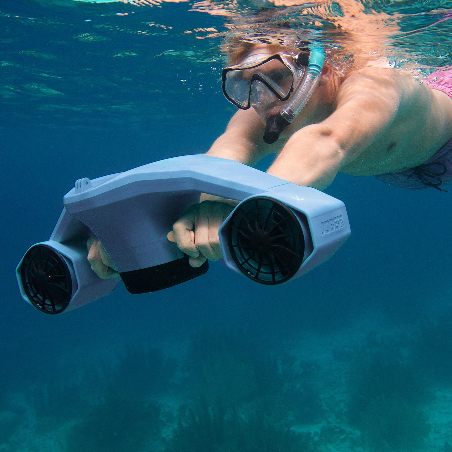 Jobe Infinity Underwater Electric Seascooter with Snorkel and Mask (Pro Package)
