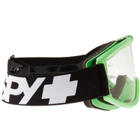 Spy Optic Breakaway Green HD Clear Midsize MX Motocross MTB or Quad Bike Goggles