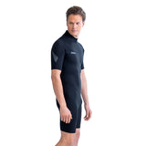 Jobe Atlanta Men's 2mm Neoprene Springsuit Shorty Wetsuit (Black)