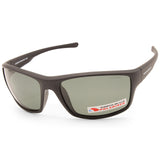 North Beach Biringo Matte Black/Green Men's Polarised Sunglasses 70624