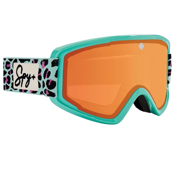 Spy Crusher Elite Jr Leopard LL Persimmon Girls/Kids Ski Goggles