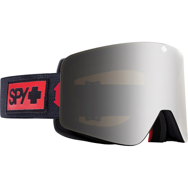 Spy Marauder Night Rider Matte Black Happy Bronze Silver Spectra Mirror + Clear Ski Goggles