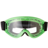 Spy Optic Breakaway Green HD Clear Midsize MX Motocross MTB or Quad Bike Goggles