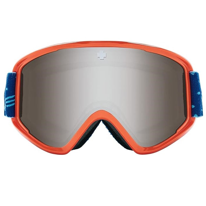 Spy Crusher Elite Jr Space Case Bronze Silver Spectra Mirror Kids Ski Goggles