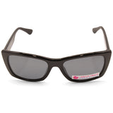 North Beach Mareva Shiny Black/Grey Womens Polarised Sunglasses 70653