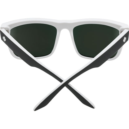 Spy Discord Whitewall Black on White/Blue Spectra Polarised Unisex Sunglasses