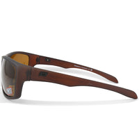 Dirty Dog Axle Satin Brown/Brown Polarised Unisex Sports Sunglasses 53685