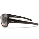 North Beach Gooper Satin Black/Grey Men's Polarised Sunglasses 70730