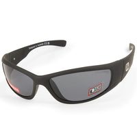 Dirty Dog Bombster Satin Black/Grey Polarised Men's Sports Sunglasses 53731