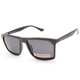 North Beach Sterlet Shiny Black/Grey Unisex Polarised Sunglasses 70735