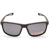 North Beach Tako Matte Black/Grey Unisex Polarised Sunglasses 70638