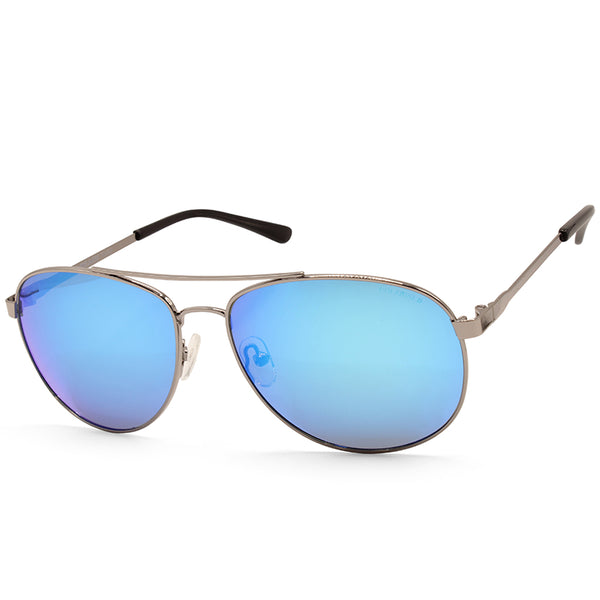 North Beach Rockling Gunmetal/Blue Mirror Polarised Unisex Sunglasses 70463