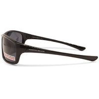 North Beach Hariyo Shiny Black/Grey Men's Polarised Sports Sunglasses 70626