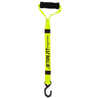 Jetpilot 70cm Strog Arm Ergonomic Dragging Strap with Handle and Hook (Fluro Yellow)