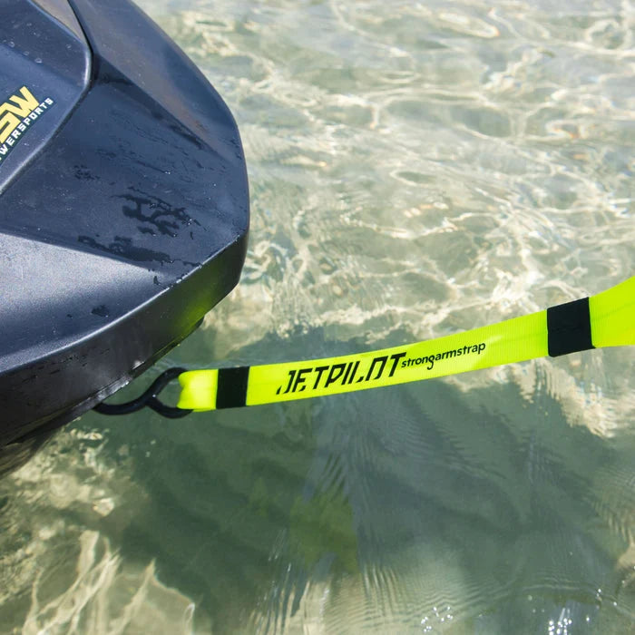 Jetpilot 70cm Strog Arm Ergonomic Dragging Strap with Handle and Hook (Fluro Yellow)