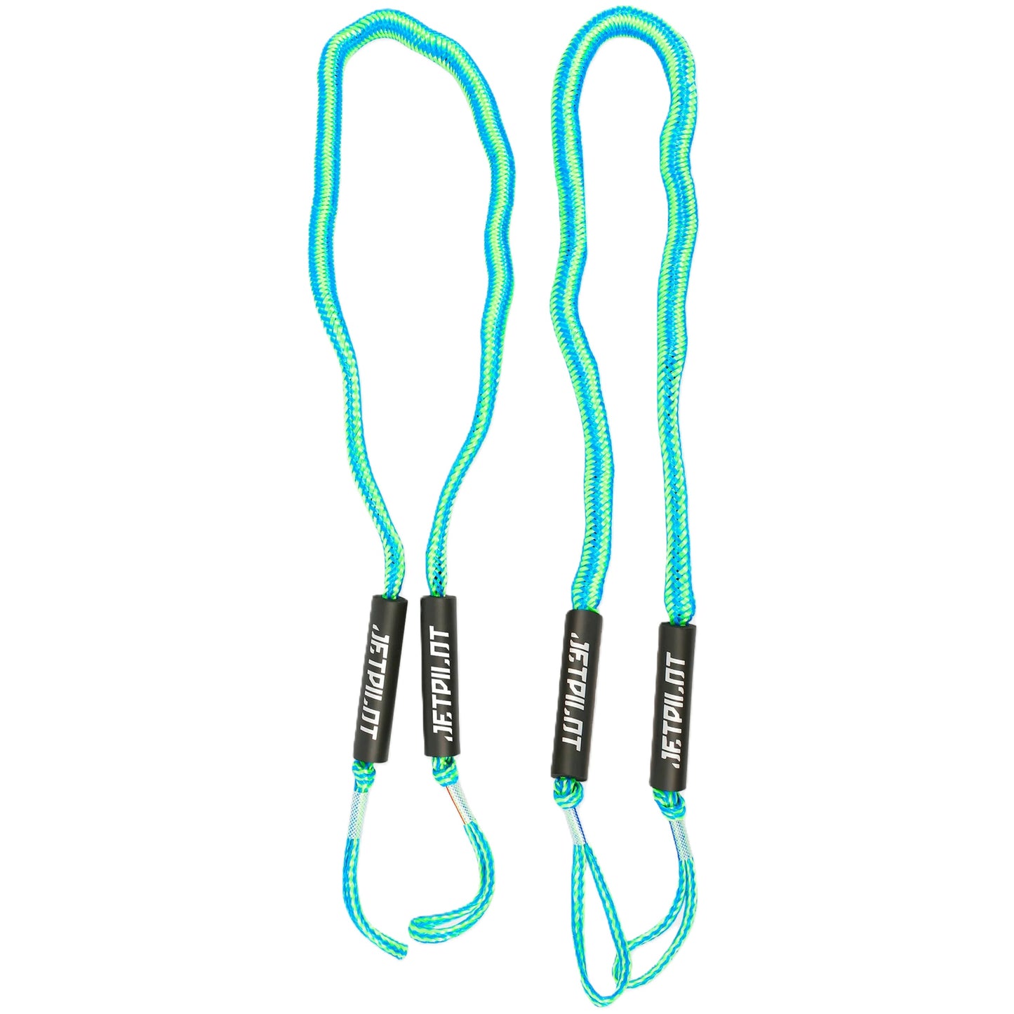 Jetpilot 2 x 80cm Floatable Nylon Elastic PWC Jet Ski Bungee Dock Ties (Twin Pack)