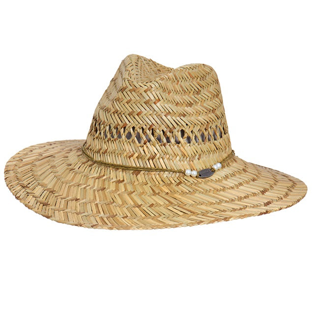 Ocean Earth Lightweight Bula Basic Ladies Straw Hat – Action