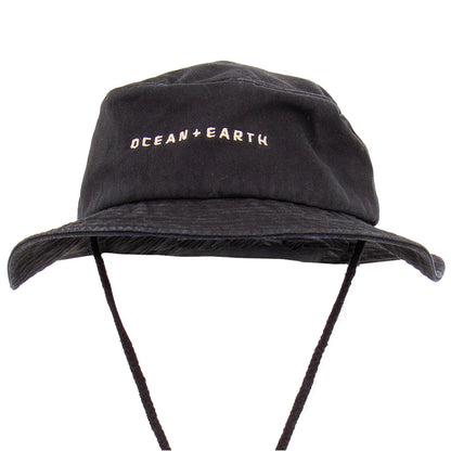 Ocean & Earth One-Dayer Adult Cotton Soft Brim Hat - Black Sizes S - L