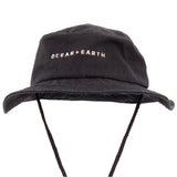 Ocean & Earth One-Dayer Adult Cotton Soft Brim Hat - Black Sizes S - L