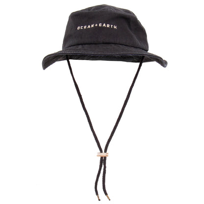 Ocean & Earth One-Dayer Adult Cotton Soft Brim Hat - Black Sizes S - L