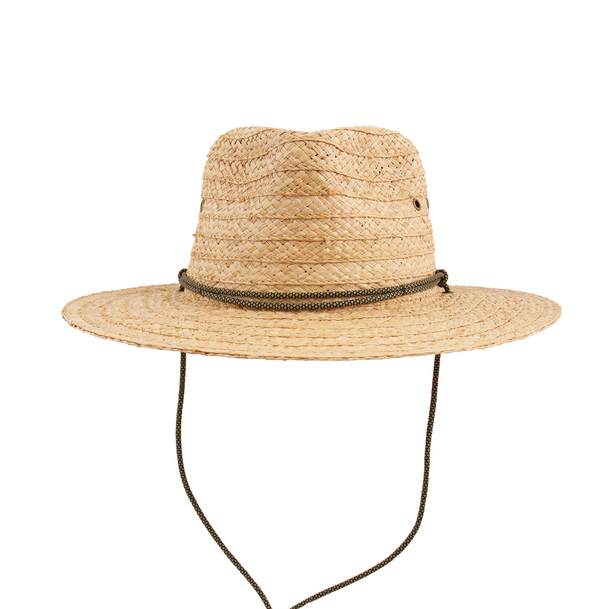 Ocean & Earth Tropic Lightweight Men's Raffia Cane Wide Brim Hat
