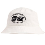 Ocean & Earth Men's Heritage Washed Cotton Corduroy Bucket Hat (Antique White)