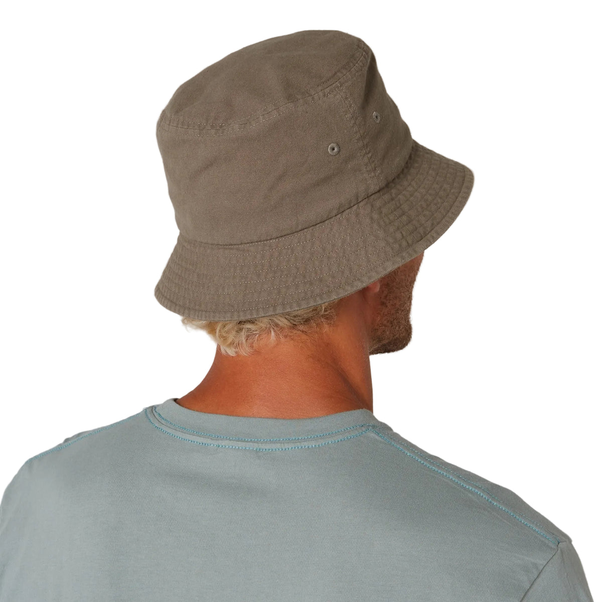 Ocean & Earth Men's Cotton Canvas Corp Bucket Hat (Olive)