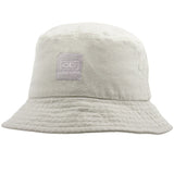 Ocean & Earth Men's Cotton Canvas Corp Bucket Hat (Vintage White)