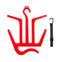 Ocean & Earth Red Quick Dry Wetsuit Accessory Drying and Storage Hanger